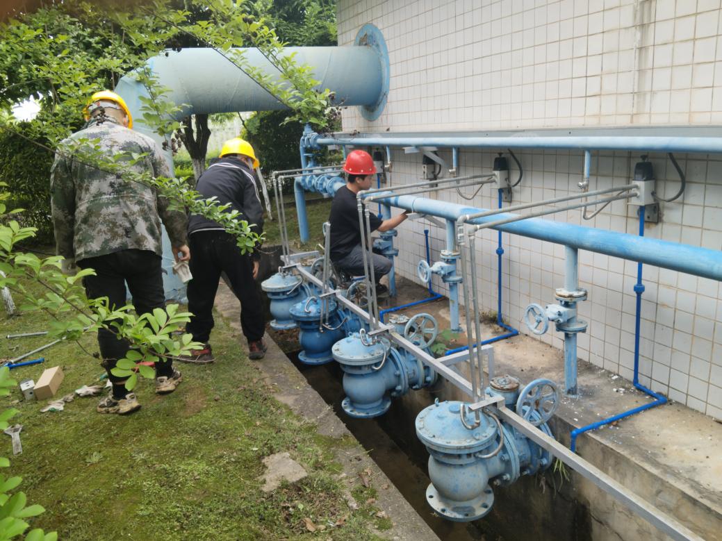 祁阳市自来水总公司闻“汛”而动 保障汛期供水安全